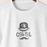 T-SHIRT smile-M-wh-g-0264