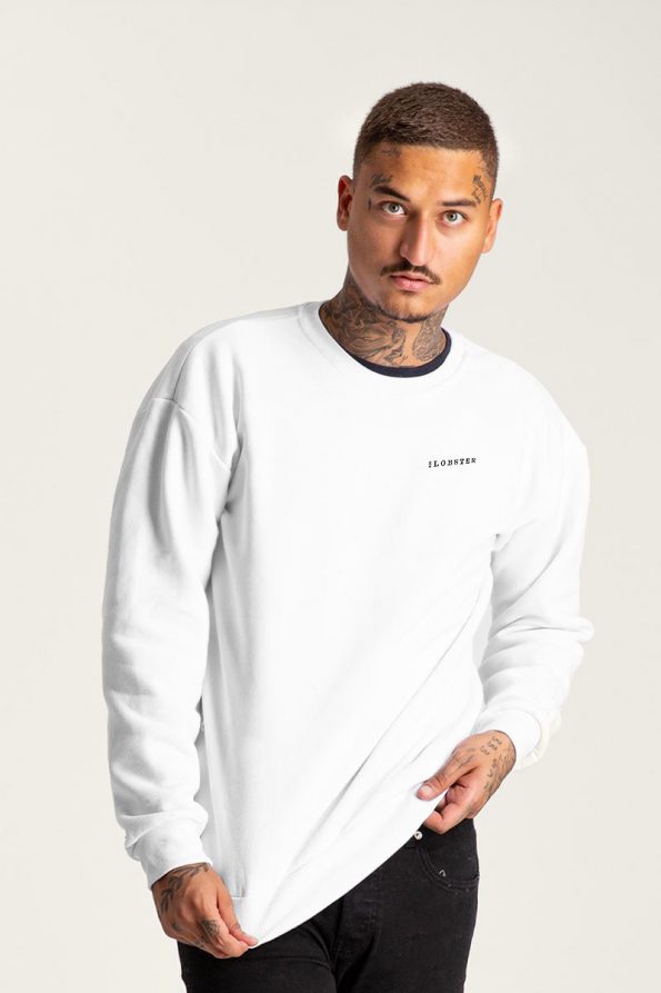 Sweatshirt-lob-man-cc-white-1041black