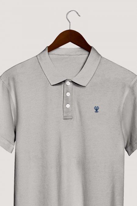 Lobster Polo - Gray Melange