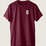 t-shirt-hangers-lob-man-ia-burgundy -3003