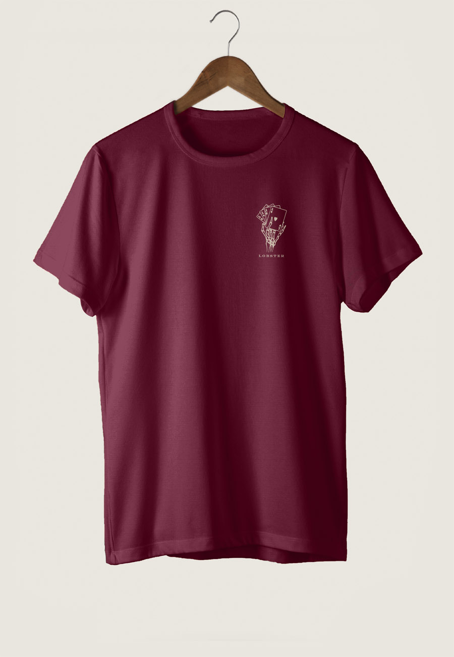 t-shirt-hangers-lob-man-ia-burgundy -3007