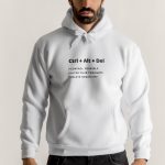 Ctrl Alt Del Black