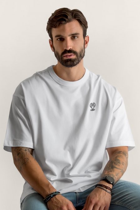Minimal White fav, Oversized
