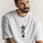 King of Cards Tee, Oversized