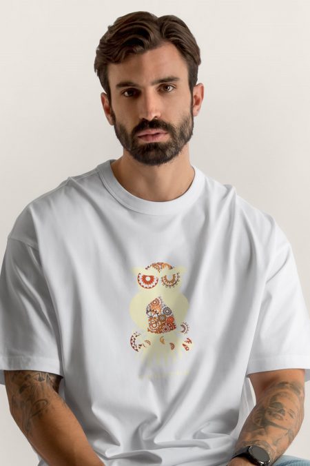 Steampunk Owl, Oversized