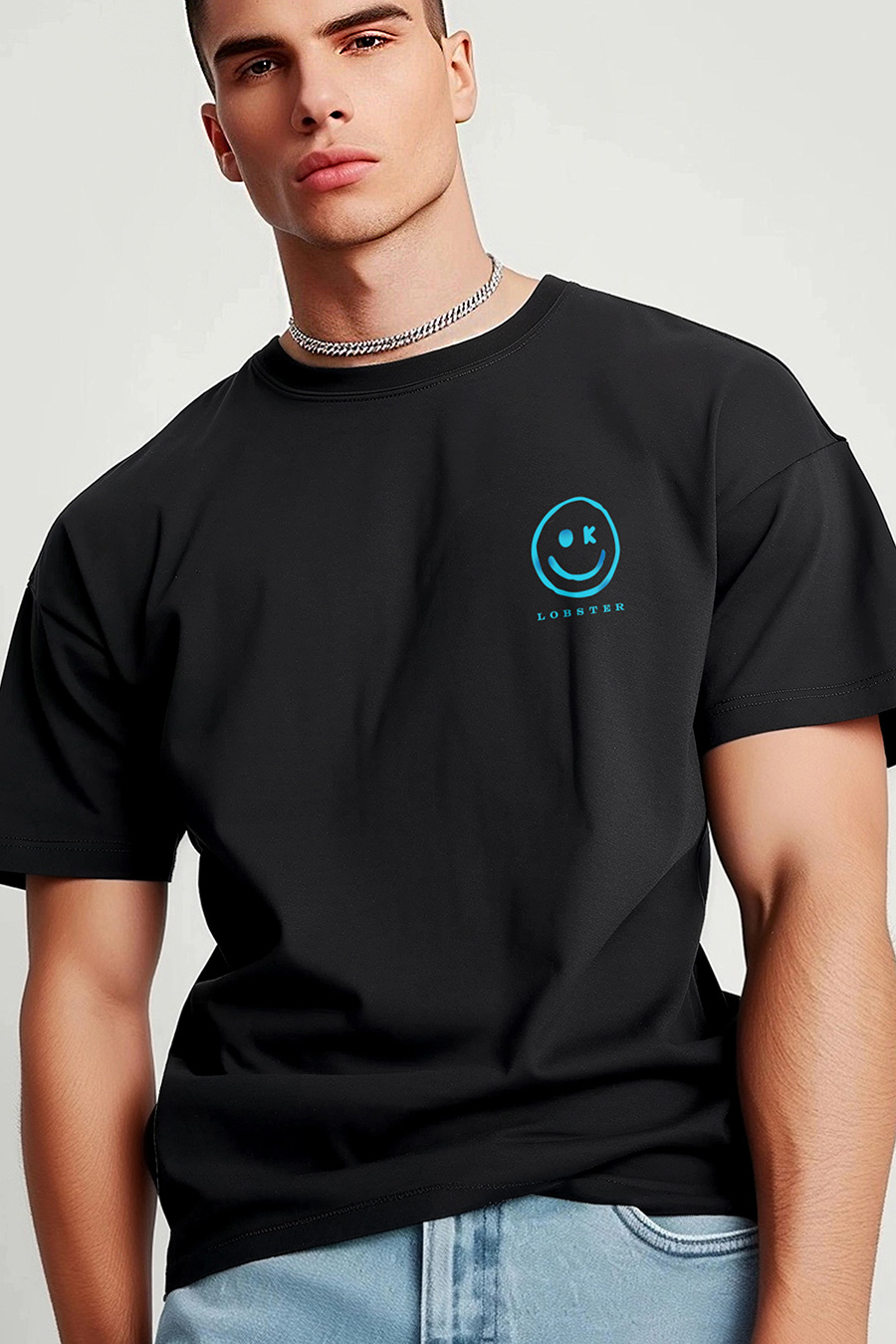 t-shirt-man-a-g60-front-zoom2-black-4545