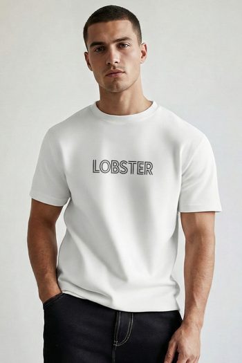 White Outline Lobster