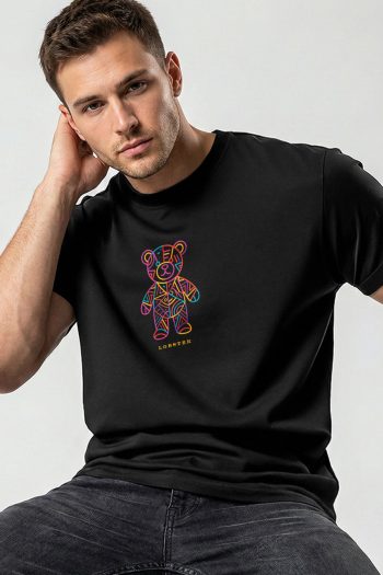 Neon Line Teddy