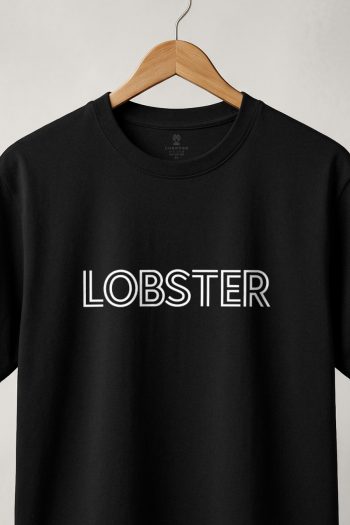 White Outline Lobster